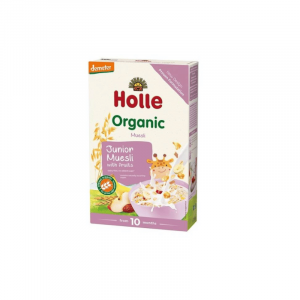Holle Bio Papa Muesli Junior Cereais Com Fruta 250g +10M