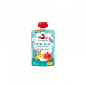 Holle Bio Croco Coco Puré Frutos 100g +8M