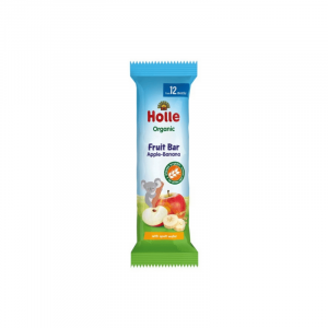 Holle Bio Barra Mini Maçã e Banana 12M 25g