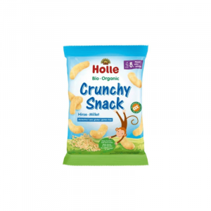 Holle Bio Crunchy Snack Crocante Milho-Miúdo +8M 25g
