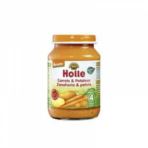 Holle Bio Puré Cenoura e Batata +5M 190g