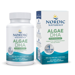 Nordic Naturals Algae Dha 500mg 60 Softgels