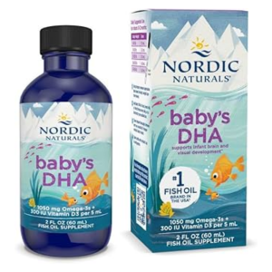 Nordic Naturals Fish Oil Dha+Vit D3 60ml