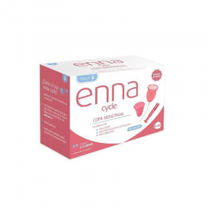 Enna Cycle Copo Menstrual Tamanho S + Aplicador + Caixa Esterilizadora