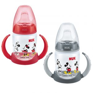 Nuk First Choice+ Biberão Aprendizagem Mickey & Minnie 6M+ 150ml