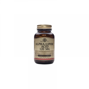 Solgar Alpha Lipoic Acid 120mg 60 Cápsulas