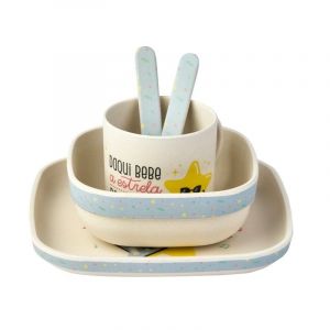 Saro Louça 5 Peças de Bambu Mr. Wonderful Estrela