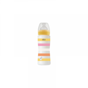 Chicco Biberão Well-Being Fluxo Médio Amarelo 330ml