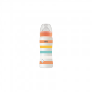 Chicco Biberão Well-Being Fluxo Médio Laranja 330ml