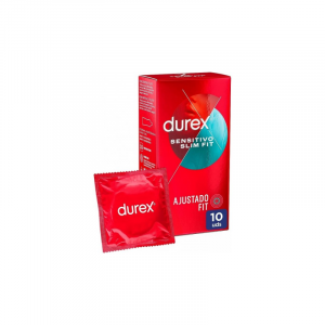 Durex Sensitivo Slim Fit Preservativos 10 Unidades