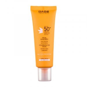 Babé Solar Fotoprotector Facial Textura Ligeira SPF50+ 50ml