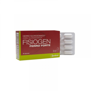 Fisiogen Ferro Forte 30 Cápsulas 