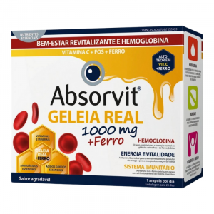 Absorvit Geleia Real + Ferro 10ml x 20 amp.