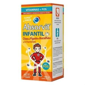 Absorvit Infantil Óleo de Fígado de Bacalhau + Vitaminas Xarope 150ml