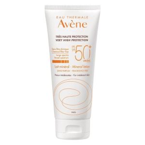 Avène Solar Leite Mineral SPF50+ 100ml