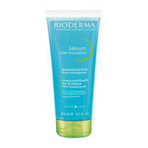 Bioderma Sébium Moussant Gel de Limpeza Purificante 100ml