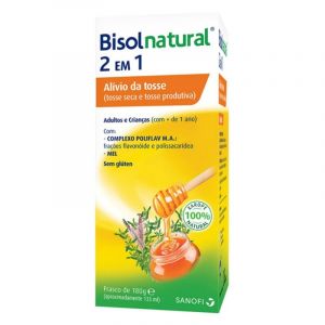 Bisolnatural 2 em 1 Xarope Tosse 133ml