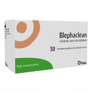 Blephaclean Toalhetes Estéreis Higiene das Pálpebras x 30 unid.