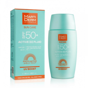 MartiDerm Protetor Solar Active D Fluid SPF50+ 50ml