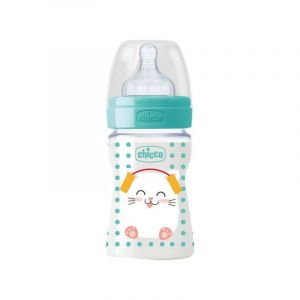 Chicco Benessere Biberão 0m+ Silicone Verde 150ml