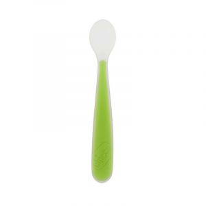 Chicco Colher Macia Silicone Verde 6M+