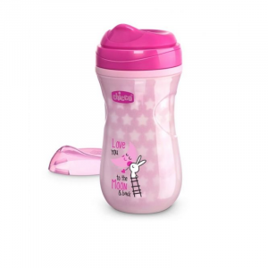 Chicco Copo Brilha no Escuro 14m+ Rosa 