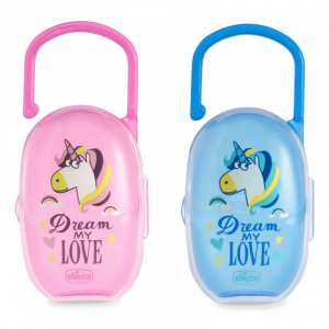 Chicco Porta-Chupetas 0m+ Edição Especial Fantastic Love Boy & Girl