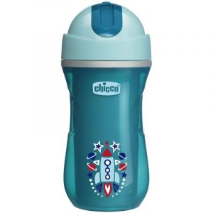 Chicco Sport Cup Copo Térmico 266ml 14m+ Azul