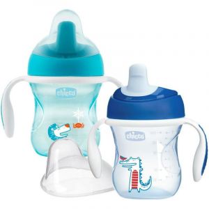 Chicco Training Cup Copo de Aprendizagem 200ml 6m+ Azul