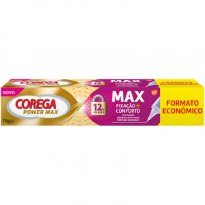 Corega Max Fixação + Conforto 70g