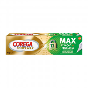 Corega Power Max Fixação + Frescura 40g