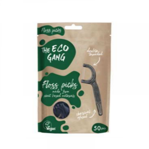 Eco Gang Fio dentário com aplicador de origem vegetal