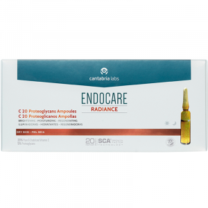 Endocare Radiance C20 Proteoglicanos Ampolas Iluminadoras Hidratantes Regeneradoras x 30 unid.
