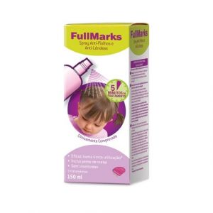 Fullmarks Spray Anti-Piolhos e Anti-Lêndeas 150ml