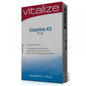 Vitalize Vitamina K2 90 mcg 60 cápsulas