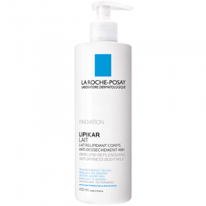 La Roche Posay Lipikar Lait Leite Relipidante Corporal Anti-Ressecamento 48h 400ml