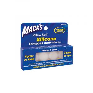 Mack's Tampão Auricular Silicone Adulto