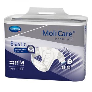 MoliCare Premium Elastic 9 Gotas Tamanho M x 26 unid.