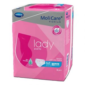 MoliCare Premium Lady Pants 7 Gotas Tamanho M x 8 unid.