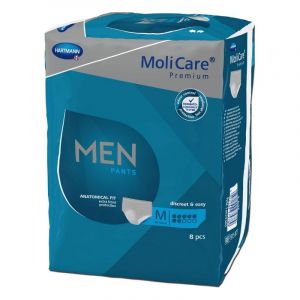 MoliCare Premium Men Pants 7 Gotas Tamanho M x 8 unid.
