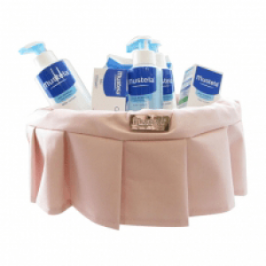 Mustela Cesta Essenciais de Bebé Rosa 2018