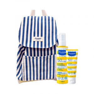 Mustela Mochila Solar Azul