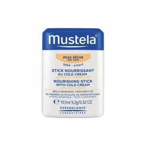 Mustela Pele Seca Stick Nutritivo com Cold Cream 9,2g