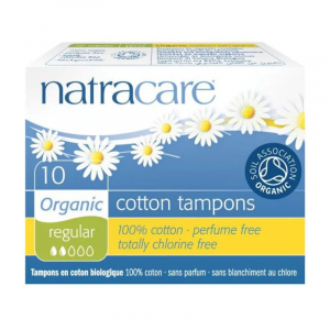 Natracare Tampão Algodão Biológico Regular x 10 unid.