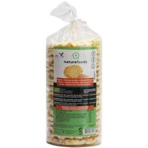 NatureFoods Bio Galetes Bolachas De Milho e Quinoa 120g