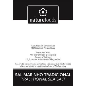 NatureFoods Sal Marinho Tradicional 1000g