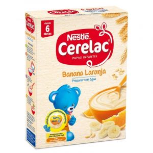 Nestlé Cerelac Papa Infantil Banana Laranja 250g
