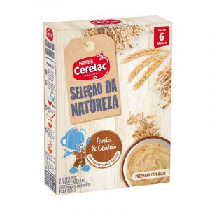 Nestlé Cerelac Papa Infantil Seleção da Natureza Aveia Centeio 240g