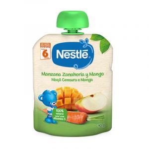 Nestlé Fruta Pacotinhos Maçã Cenoura Manga 90g