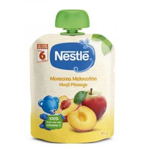 Nestlé Fruta Pacotinhos Maçã Pêssego 90g
